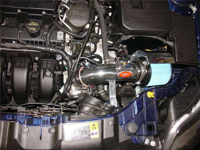 Injen SP9000P - INJSP9000P - Injen 12 Ford Focus 2.0L 4cyl Polished Air Intake w/MR Tech, Web Nano-Fiber Dry Filter & Heat Shield - Shipped in Europe - Tuningsupply.com