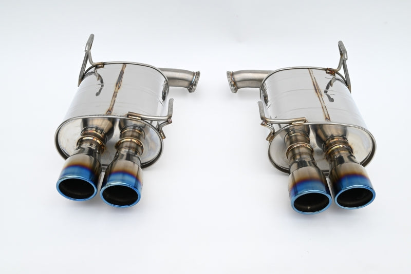Invidia HS22SW4AQ4RTL - INVHS22SW4AQ4RTL - Invidia 22+ Subaru WRX Q300 3.5in. Rolled Dual Wall T.I Tip Axle-back Exhaust - Shipped in Europe - Tuningsupply.com