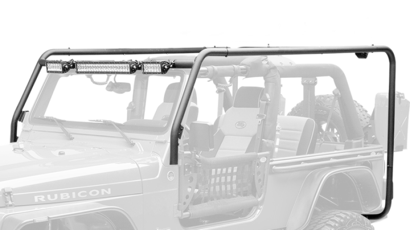 Body Armor 4x4 - BODJK-712 - Body Armor 4x4 07-18 Jeep Wrangler JK 4dr Roof Rack Frame Crossbars/Rails - Shipped in Europe - Tuningsupply.com