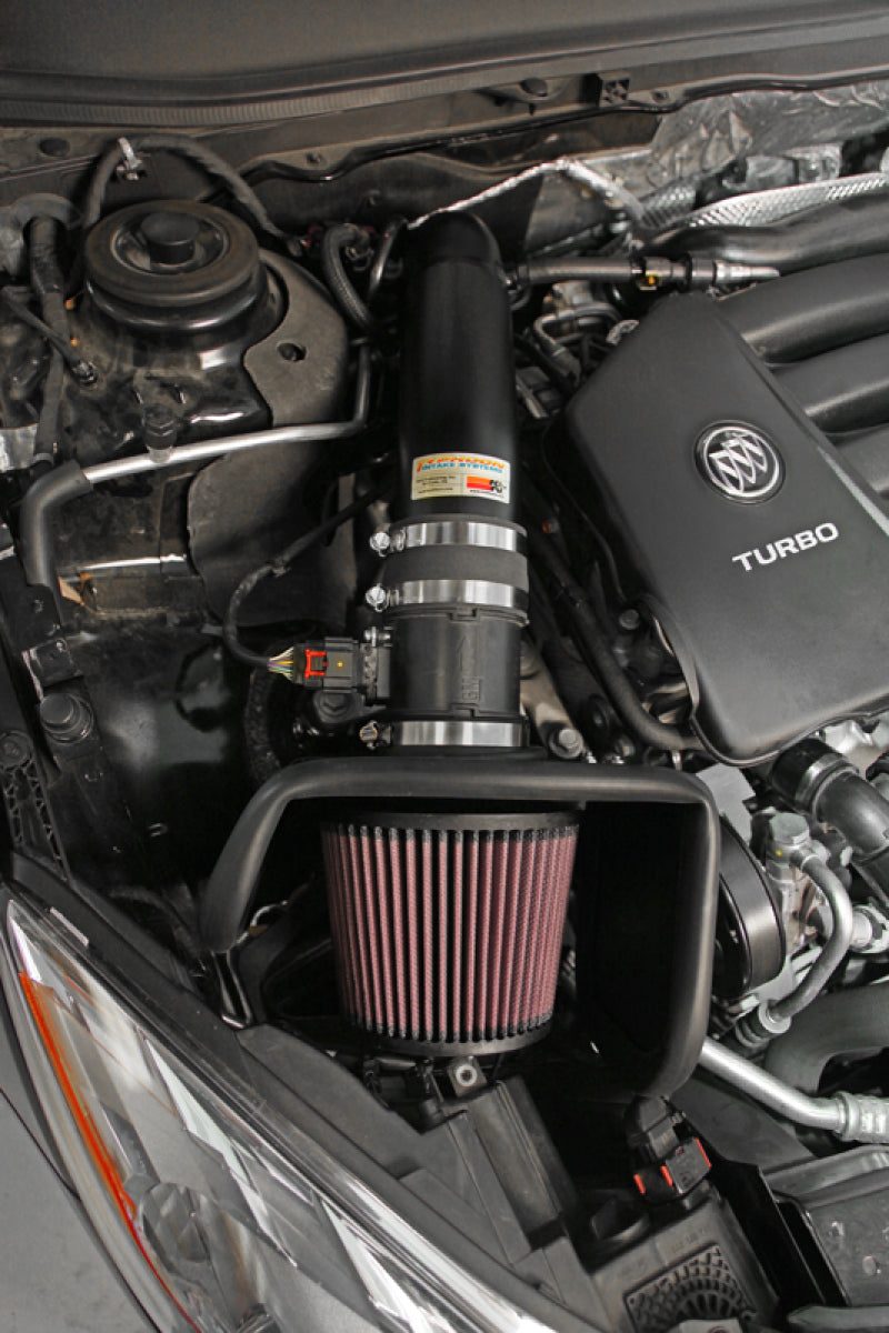 K&N Engineering 69-4532TTK - KNN69-4532TTK - K&N 11-13 Buick Regal 2.0L L4 Typhoon Performance Intake - Shipped in Europe - Tuningsupply.com