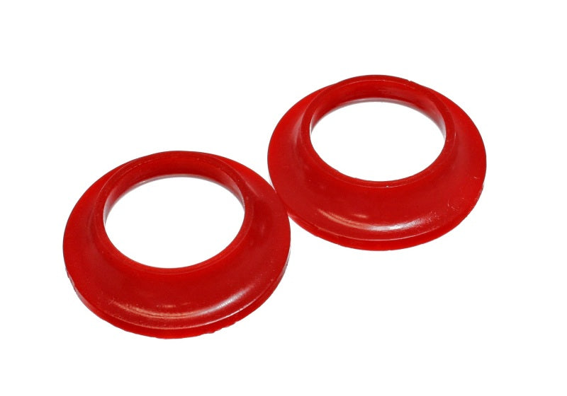 Energy Suspension 3.6110R - ENG3.6110R - Energy Suspension 91-96 Chevrolet Full Size Red Rear Upper Coil Spring Isolators - Shipped in Europe - Tuningsupply.com