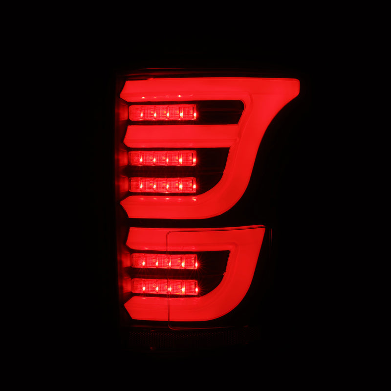 AlphaRex 652040 - ARX652040 - AlphaRex 15-20 Ford F150 Luxx-Series LED Tail Lights Alpha-Black - Shipped in Europe - Tuningsupply.com
