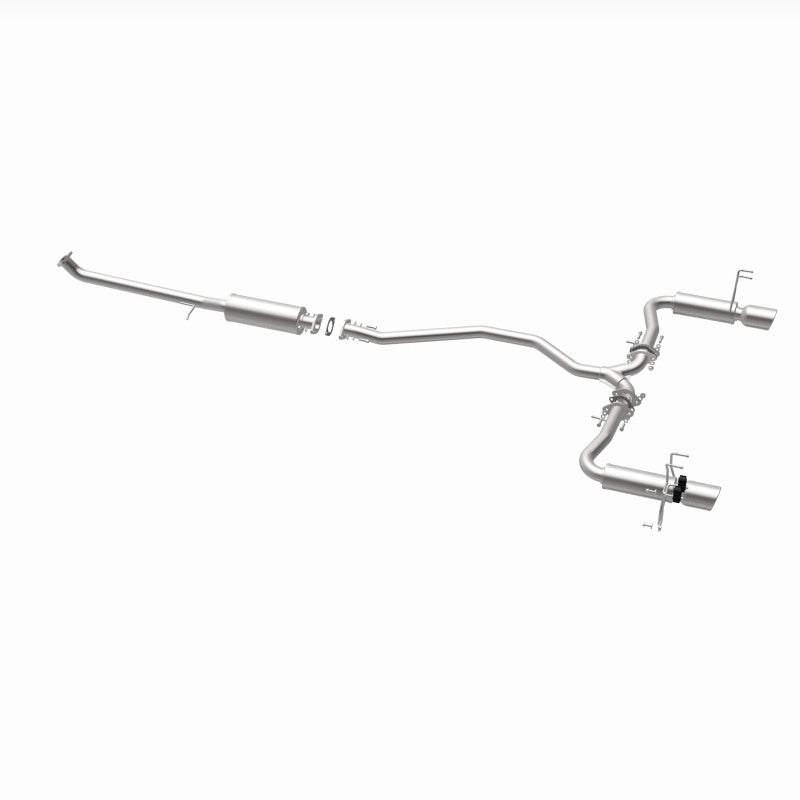 Magnaflow 19313 - MAG19313 - MagnaFlow 16-18 Honda Civic L4 2.0L Street Series Cat-Back Exhaust w/ Polished Tips - Shipped in Europe - Tuningsupply.com