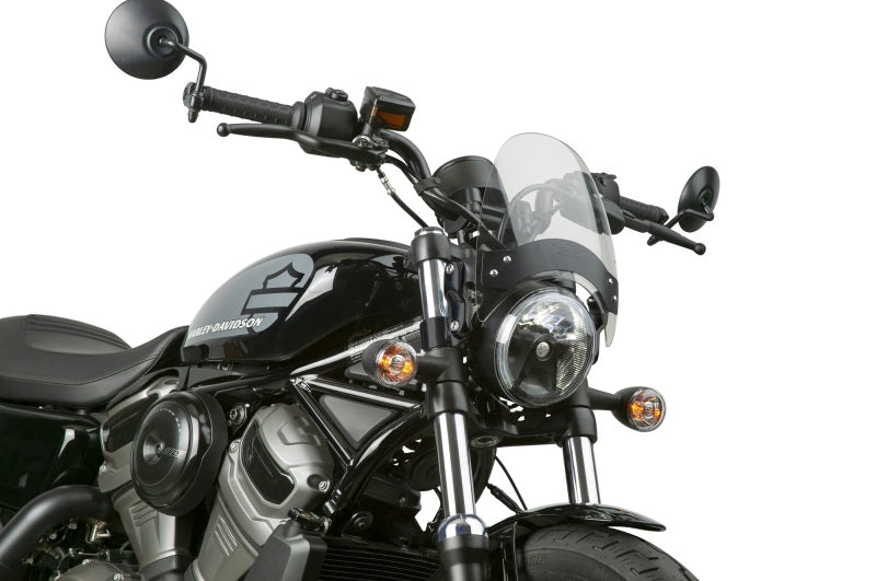 National Cycle N2530 - NATN2530 - National Cycle Fits Up to 43 mm. O.D. Flyscreen-Chrome Lt. Tint - Shipped in Europe - Tuningsupply.com