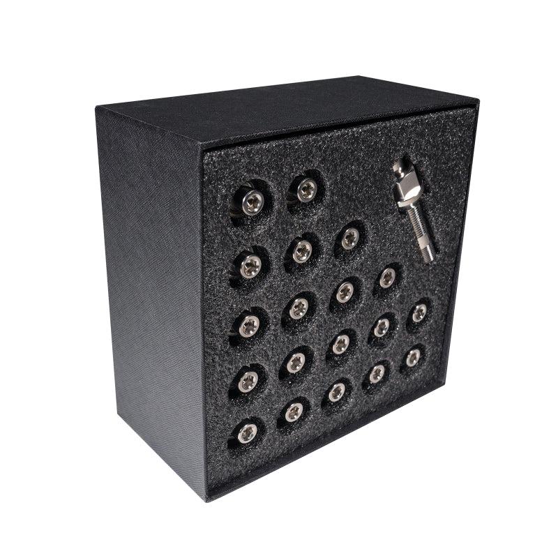 Wheel Mate TIM14C6074R - WHMTIM14C6074R - Wheel Mate Titanium Wheel Stud Conversion (Raw Ti) - M14x1.25 to M14x1.5 - 74mm - 60deg Lug Nut - Shipped in Europe - Tuningsupply.com