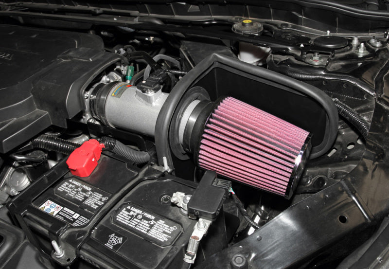 K&N Engineering 69-1212TS - KNN69-1212TS - K&N 13-14 Honda Accord 3.5L V6 69 Series Typhoon Air Intake System - Silver Cold Air Intake Kit - Shipped in Europe - Tuningsupply.com