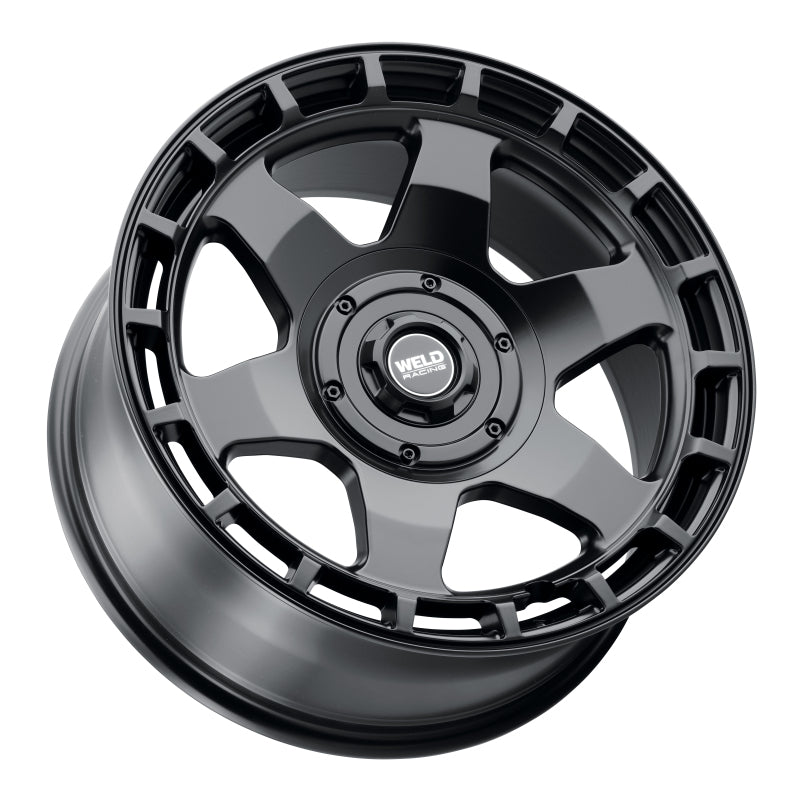 Weld W14809017500 - WELW14809017500 - Weld Off-Road Ridge 20x9 - 8x170 BP - ET0 - 125.1mm CB - Satin Black Wheel - Shipped in Europe - Tuningsupply.com