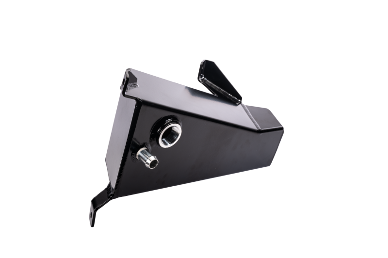 Fleece Performance FPE-CUMM-CLNT-TNK-1924 - FPEFPE-CUMM-CLNT-TNK-1924 - Fleece Performance 19-24 Ram 2500-3500 Cummins 6.7L Aluminum Replacement Coolant Tank (Black) - Shipped in Europe - Tuningsupply.com
