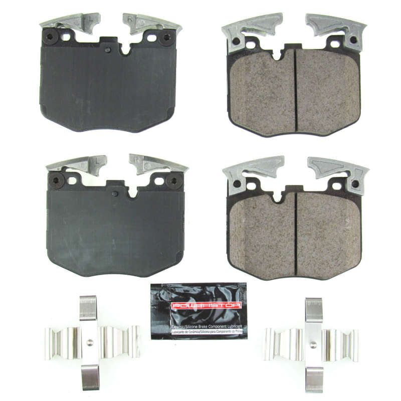 PowerStop Z23-1867 - PSBZ23-1867 - Power Stop 2019 BMW 330i Front Z23 Evolution Sport Brake Pads w/Hardware - Shipped in Europe - Tuningsupply.com