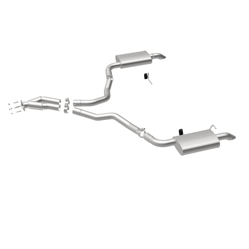 Magnaflow 16710 - MAG16710 - MagnaFlow 75-79 Chevy Corvette V8 5.7L Dual Split Rear Exit Stainless Cat-Back Perf Exhaust - Shipped in Europe - Tuningsupply.com