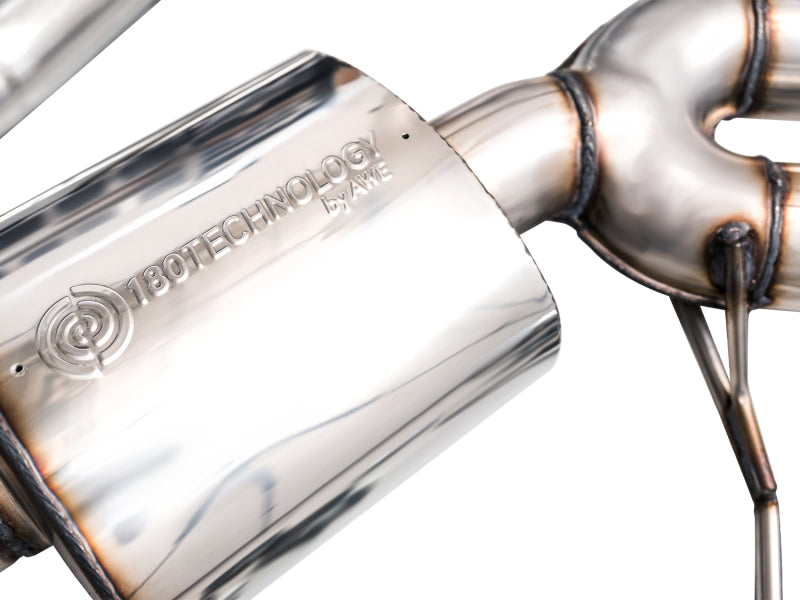 AWE Tuning 3015-43951 - AWE3015-43951 - AWE Tuning 19-21 Porsche Macan 3.0T/2.9TT Touring Edition Catback Exhaust w/ Diamond Black Tips - Shipped in Europe - Tuningsupply.com