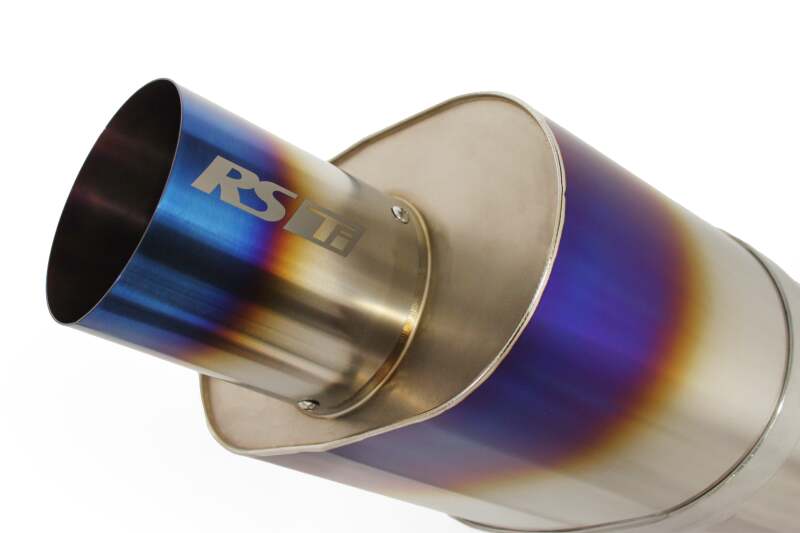 GReddy 11003530 - GRE11003530 - GReddy Universal 3.0in RS-Ti Oval Titanium Muffler - Shipped in Europe - Tuningsupply.com