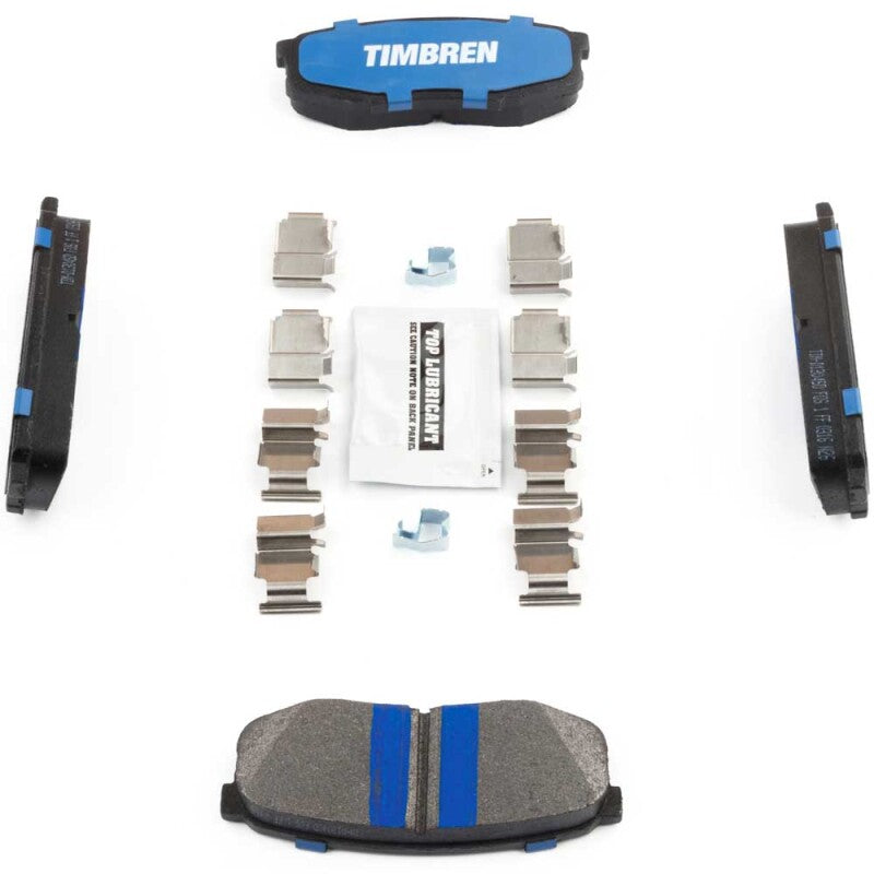 Timbren TIM-D1304SD - TIMTIM-D1304SD - Timbren 08-21 Lexus LX570/Toyota Land Cruiser BES Severe Duty Semi-Metallic Brake Pads - Rear - Shipped in Europe - Tuningsupply.com
