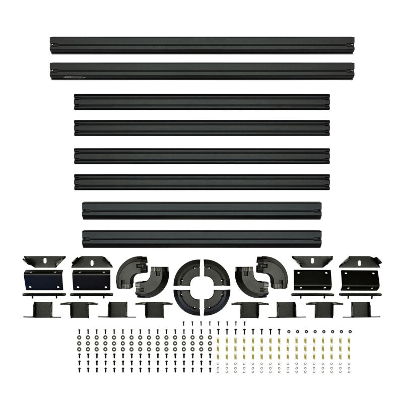 Westin - WES15-00145 - Westin EXP Roof Rack for Mid Size EXP Truck Cap (RACK ONLY - NO CAP) 45x55in. - Tex. Blk - Shipped in Europe - Tuningsupply.com