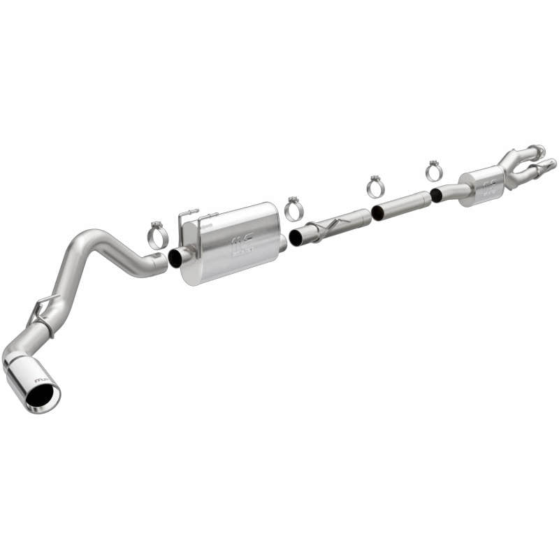 Magnaflow 19530 - MAG19530 - MagnaFlow 2020 Ford F250/F350 3.5in Street Series Cat-Back Exhaust Rear Passenger Exit-Polished Tip - Shipped in Europe - Tuningsupply.com