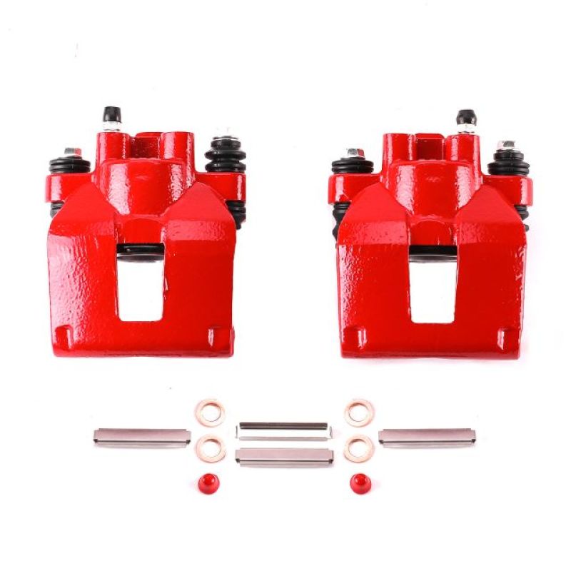 PowerStop S4604 - PSBS4604 - Power Stop 95-01 Ford Explorer Rear Red Calipers w/o Brackets - Pair - Shipped in Europe - Tuningsupply.com