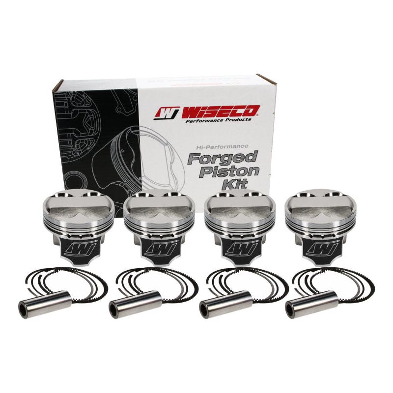 Wiseco K566M82AP - WISK566M82AP - Wiseco Acura 4v DOME +5cc STRUTTED 82.0MM Piston Kit - Shipped in Europe - Tuningsupply.com