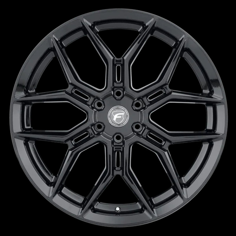 Forgestar F03140084P30 - FRGF03140084P30 - Forgestar X12 24x10 / 6x139.7 BP / ET30 / 6.68 BS Gloss Black Wheel - Shipped in Europe - Tuningsupply.com