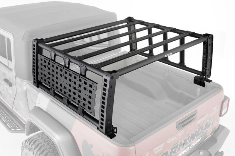 Go Rhino - GOR5950000T - Go Rhino 19-21 Jeep Gladiator XRS Overland Xtreme Rack - Black - Shipped in Europe - Tuningsupply.com