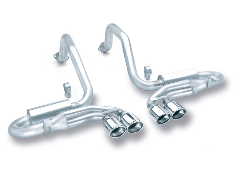Borla 140039 - BOR140039 - Borla 97-04 Corvette Coupe/Conv/Hatchback 5.7L 8cyl 4spd/6spd RWD Classic S-Typein Cat-Back Exhaust - Shipped in Europe - Tuningsupply.com