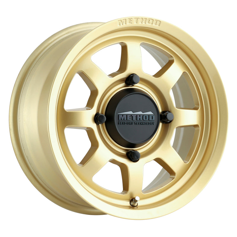 Method Wheels - MRWMR41047047143 - Method MR410 14x7 4+3/+13mm Offset 4x136 106.25mm CB Gold Wheel - Shipped in Europe - Tuningsupply.com