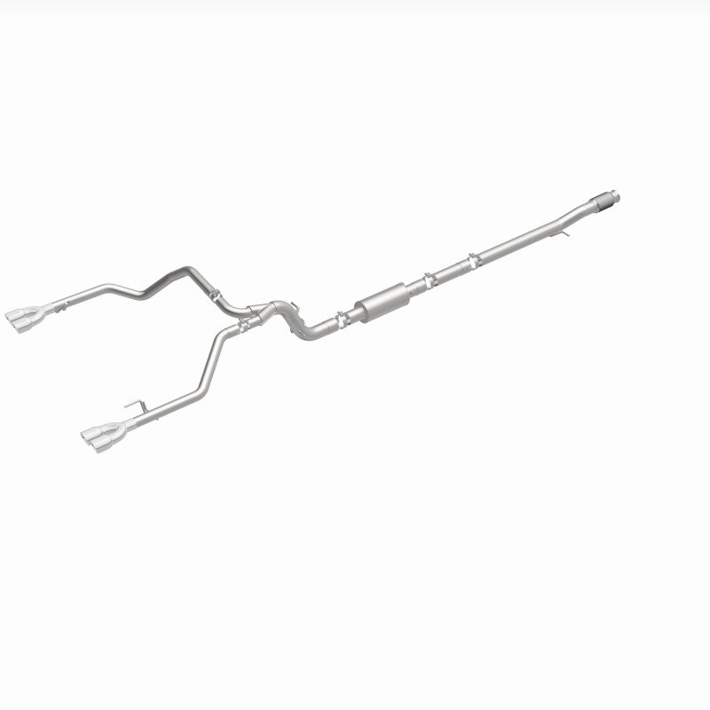 Magnaflow 19489 - MAG19489 - MagnaFlow 2019 Chevrolet Silverado 1500 Quad Exit Polished Stainless Cat-Back Exhaust - Shipped in Europe - Tuningsupply.com