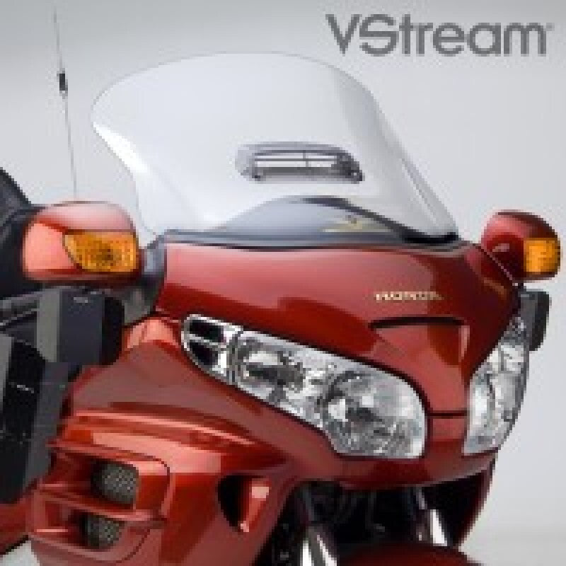 National Cycle N20014 - NATN20014 - National Cycle 01-17 Honda GL1800/ABS-w/6 mm. Vents- V Stream/ Wave Mid/Std. Windshield-Clear - Shipped in Europe - Tuningsupply.com