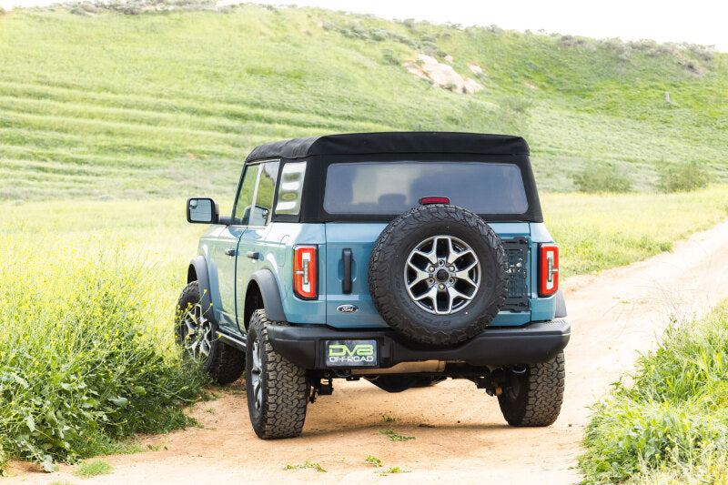 DV8 Offroad TCBR-04 - DVETCBR-04 - DV8 Offroad 2021-2025 Ford Bronco Tailgate Reinforcement Molle Panel - Shipped in Europe - Tuningsupply.com