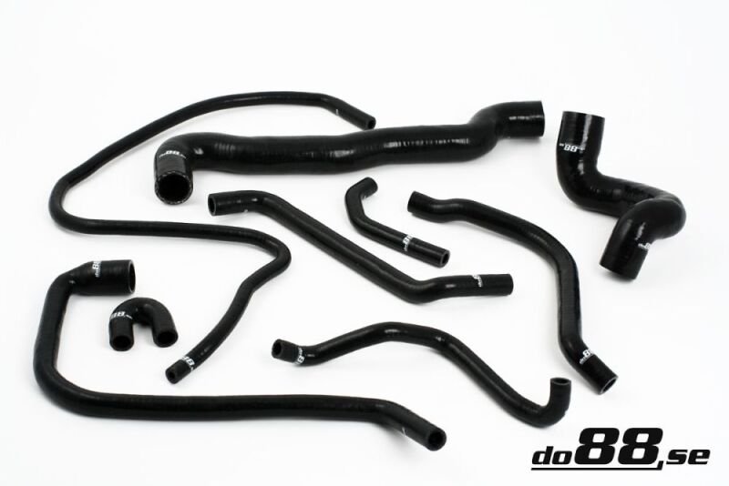 do88 DO88-KIT27S - DOBDO88-KIT27S - do88 SAAB 900/9-3 Turbo 94-00 Coolant Hoses Black - Shipped in Europe - Tuningsupply.com