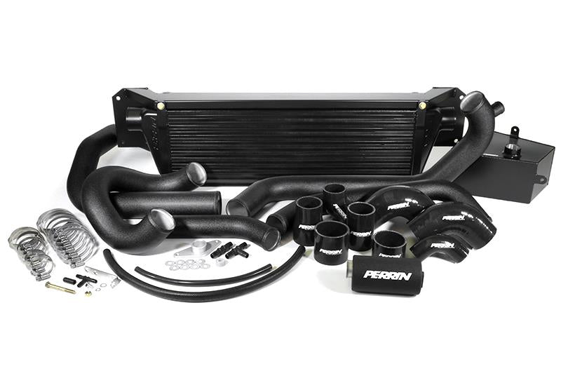Perrin Performance PSP-ITR-438-2BK/BK - PERPSP-ITR-438-2BK/BK - PERRIN 15-21 Subaru STI Front Mount Intercooler Boost Tubes + Hardware - Black Tubes - Shipped in Europe - Tuningsupply.com