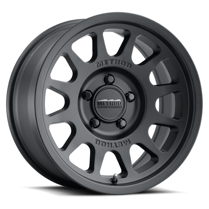 Method Wheels MR70378550525 - MRWMR70378550525 - Method MR703 17x8.5 +25mm Offset 5x5 71.5mm CB Matte Black Wheel - Shipped in Europe - Tuningsupply.com