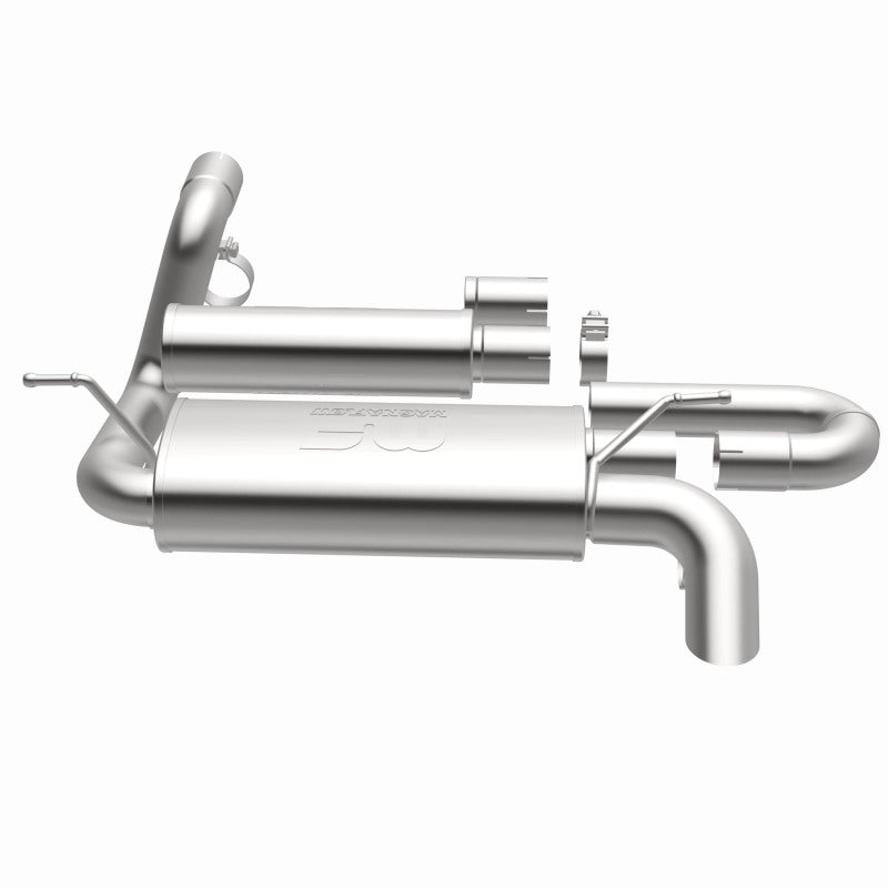 Magnaflow 19620 - MAG19620 - MagnaFlow 18-23 Jeep Wrangler JL 2.0L/3.6L Overland Series Axle-Back Exhaust - Shipped in Europe - Tuningsupply.com