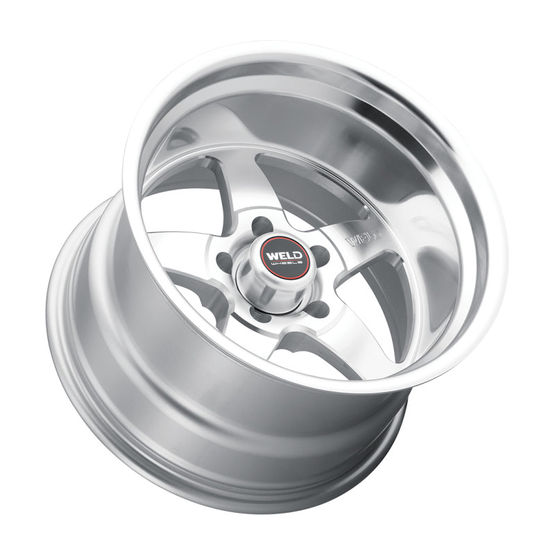 Weld S10508073450 - WELS10508073450 - Weld S105 20x8 Ventura 5x127 ET00 BS4.50 Gloss Silver MACH DIA 78.1 - Shipped in Europe - Tuningsupply.com