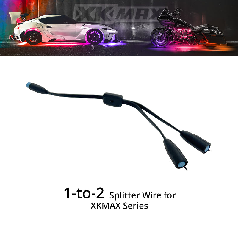 XKGLOW MX-WIRE-SPLIT - XKGMX-WIRE-SPLIT - XK Glow XKmax Splitter Wire - Shipped in Europe - Tuningsupply.com