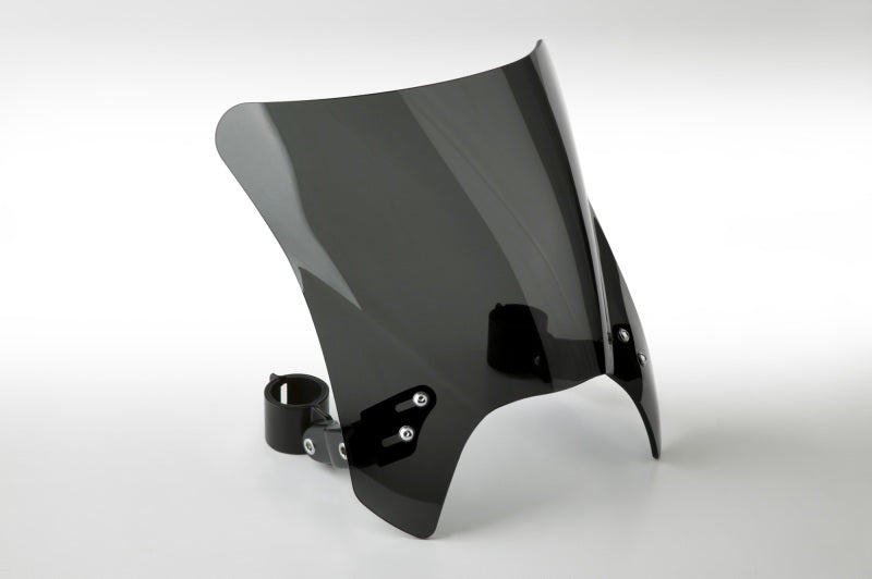 National Cycle N2831-002 - NATN2831-002 - National Cycle Fits up to 48 mm. O.D. Mohawk Black Hardware/Straight Bracket/Windshield - Dark Tint - Shipped in Europe - Tuningsupply.com