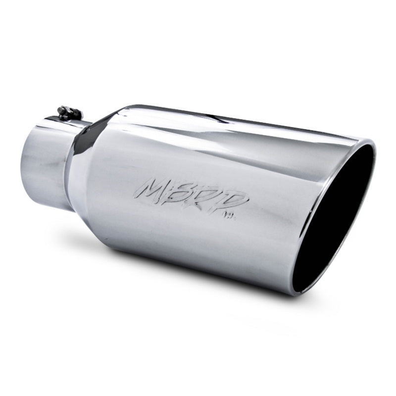 MBRP PT5129 - MBRPT5129 - MBRP Universal Tip 8in OD Rolled End 5in Inlet 18in Length T304 - Shipped in Europe - Tuningsupply.com