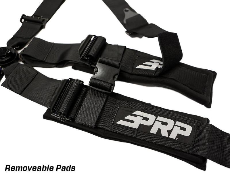 PRP Seats SB5.2CAM - PRPSB5.2CAM - PRP 5.2 Harness(Cam-Lock, SFI Rated) - Black - Shipped in Europe - Tuningsupply.com