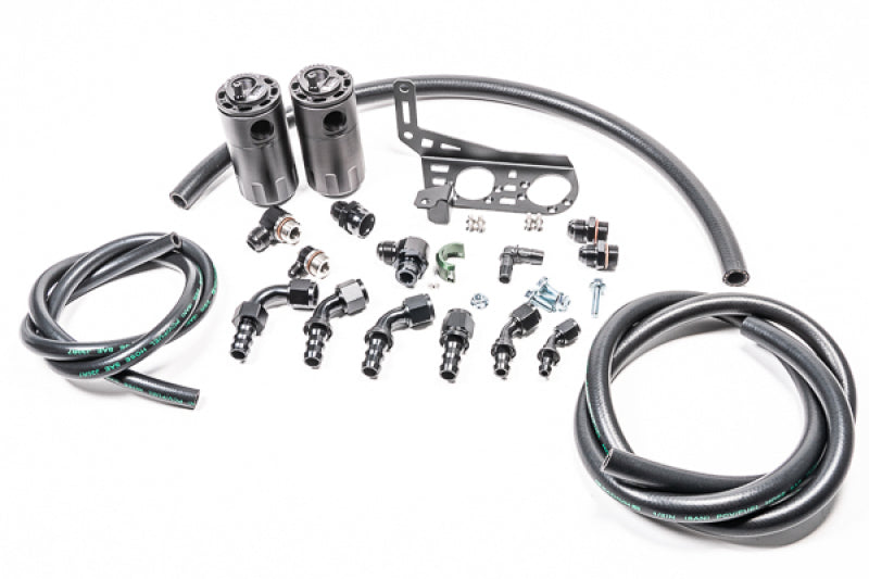 Radium Engineering 20-0859-FL - RAD20-0859-FL - Radium Engineering Dual Catch Can Kit Gallardo LP Fluid Lock - Shipped in Europe - Tuningsupply.com