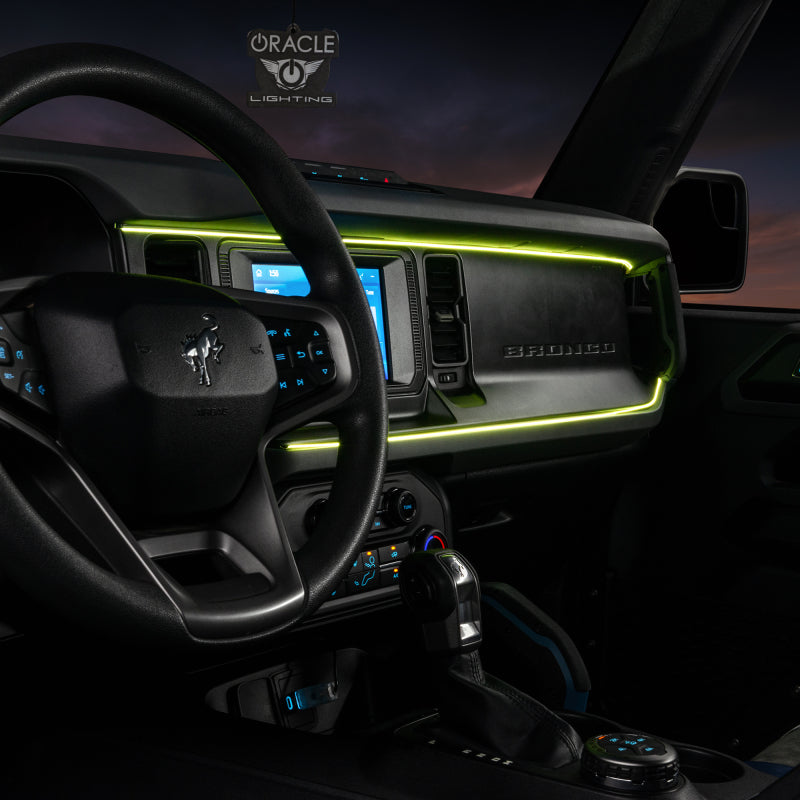 ORACLE Lighting 4237-332 - ORL4237-332 - Oracle 21-25 Ford Bronco ColorSHIFT LED Interior Dash Board Kit - Shipped in Europe - Tuningsupply.com