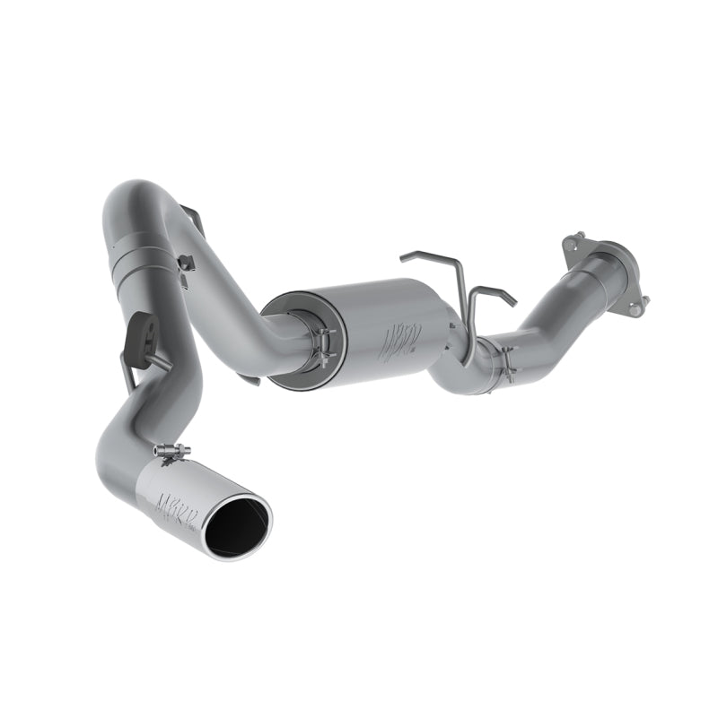 MBRP PS5078409 - MBRPS5078409 - MBRP 07-10 Chevy/GMC 2500HD PU 6.0L V8 3.5in Single Side Exit T409 Cat Back Perf Exhaust - Shipped in Europe - Tuningsupply.com