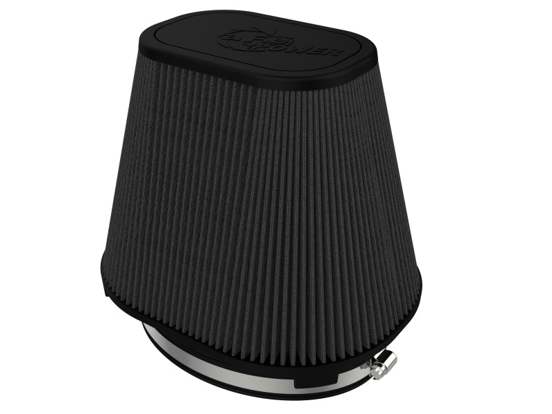 aFe 24-90112K - AFE24-90112K - aFe MagnumFLOW Black Pro-5 R Air Filter (Use w/ PN 57-10002/57-10009/57-10018/57-10028) - Shipped in Europe - Tuningsupply.com