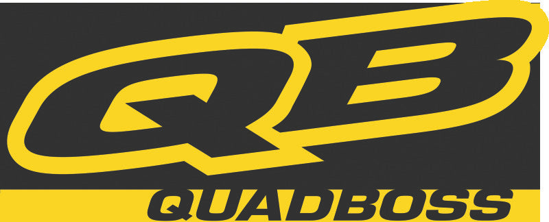 QuadBoss 155622 - QBS155622 - QuadBoss 72in x 29in Logo Banner - Shipped in Europe - Tuningsupply.com