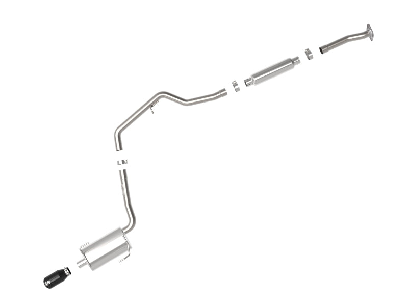 aFe 49-36052-B - AFE49-36052-B - aFe POWER Takeda 12-16 Subaru Impreza 2.0L 2.5in 304SS CB Exhaust w/ Black Tips - Shipped in Europe - Tuningsupply.com