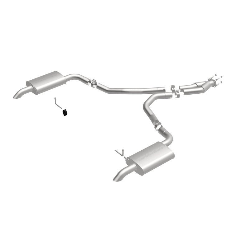 Magnaflow 16710 - MAG16710 - MagnaFlow 75-79 Chevy Corvette V8 5.7L Dual Split Rear Exit Stainless Cat-Back Perf Exhaust - Shipped in Europe - Tuningsupply.com