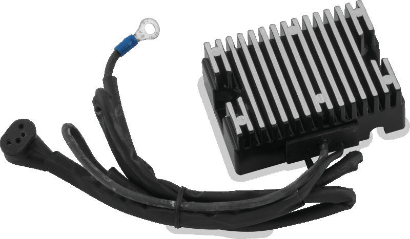 TwinPower 498305 - TWP498305 - Twin Power 70-75 Big Twin Voltage Regulator Black Replaces H-D 74510-70A 15 Amp - Shipped in Europe - Tuningsupply.com