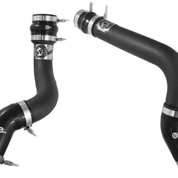 aFe 46-20134-B - AFE46-20134-B - aFe BladeRunner 3in Black Intercooler Tubes Hot & Cold Side Kit for 13-14 Dodge RAM Diesel 6.7L (td) - Shipped in Europe - Tuningsupply.com