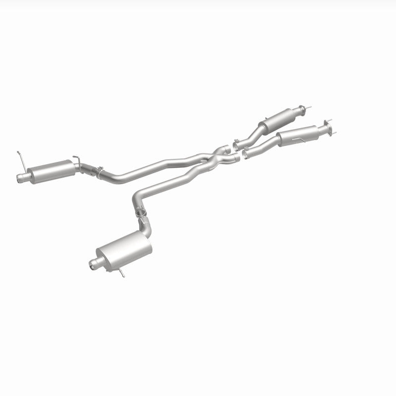 Magnaflow 15064 - MAG15064 - MagnaFlow 12 Jeep Grand Cherokee V8 6.4L Dual Split Rear Exit Stainless Cat Back Performance Exhaust - Shipped in Europe - Tuningsupply.com