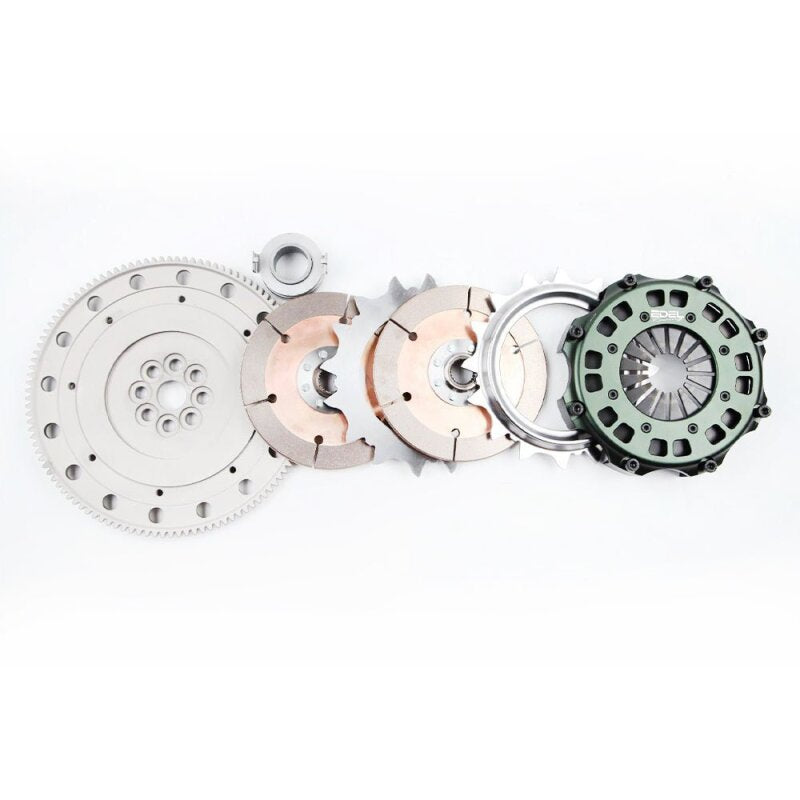 BLOX Racing BXFL-10225 - BLOBXFL-10225 - BLOX Racing Honda D-Series Twin Disc Clutch 7.25in Sprung by Edel for BLOX Racing - Shipped in Europe - Tuningsupply.com