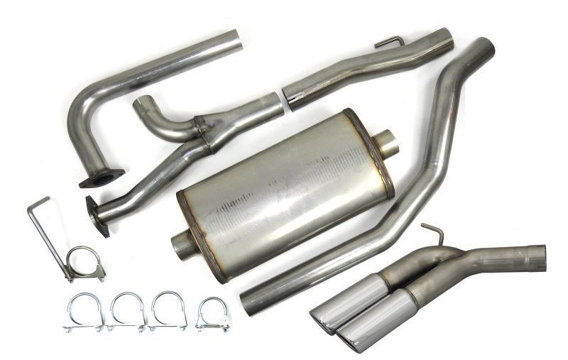 JBA - JBA40-1403 - JBA 04-20 Nissan Titan 5.6L 409SS Pass Side Dual Exit Cat-Back Exhaust - Shipped in Europe - Tuningsupply.com