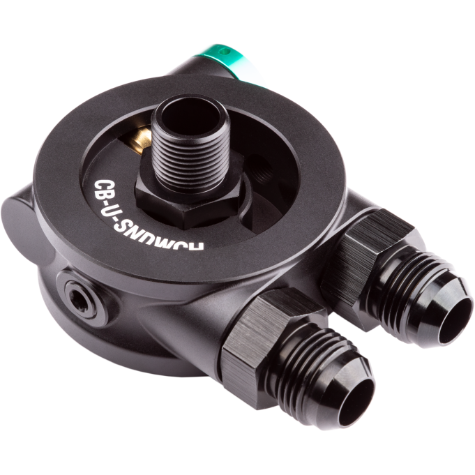 Chase Bays CB-U-34SNDWCH - CHBCB-U-34SNDWCH - Chase Bays 3/4-16 Thermostatic Oil Sandwich Plate - Shipped in Europe - Tuningsupply.com